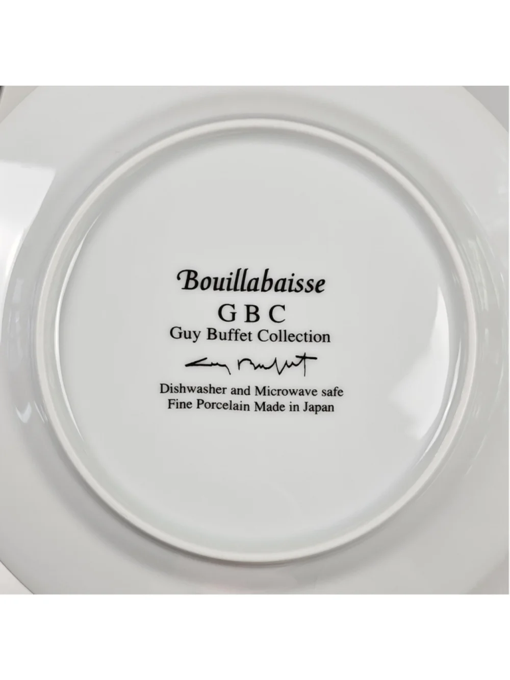 Set of 4 Guy Buffet Marche Aux Fleurs Porcelain Plates Salad Dessert Bistro Vtg